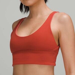 Lululemon Align Reversible Yoga Bra *Light Support, A/B Cup in Red Rock